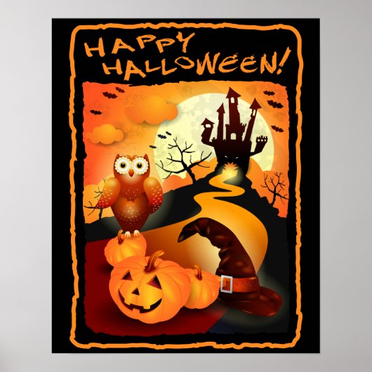 Frohe Halloween! Poster (Vorne)