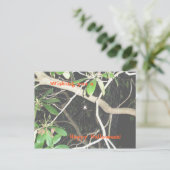 Frohe Halloween! Postkarte (Stehend Vorderseite)
