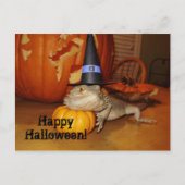 Frohe Halloween! Postkarte (Vorderseite)
