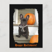 Frohe Halloween! Postkarte (Vorderseite)