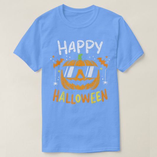 Frohe Halloween Pumpkin Trick oder Behandlung für T-Shirt (Design vorne)