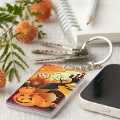 Frohe Halloween! Schlüsselanhänger (Vorderseite rechts)