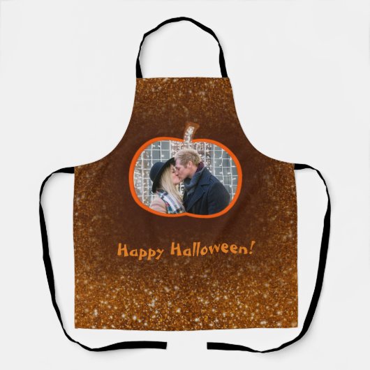 Frohe Halloween! Schürze (Vorderseite)