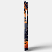 Frohe Halloween-Schwarzkatzenszene, Halloween-Gesc Case-Mate iPhone Hülle (Rückseite / Links)