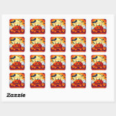 Frohe Halloween Serie 8 - Halloween Stickers (Blatt)