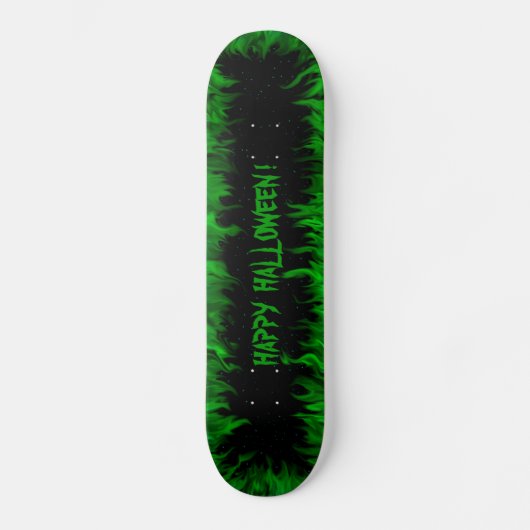 Frohe Halloween! Skateboard (Vorderseite)