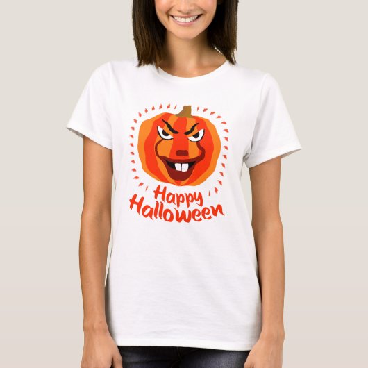 Frohe Halloween! T-Shirt (Vorderseite)