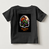 Frohe Halloween-Tage! Baby T-shirt (Rückseite)
