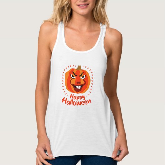 Frohe Halloween! Tank Top (Vorderseite)