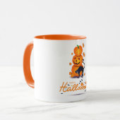 Frohe Halloween! Tasse (Vorderseite Links)