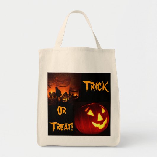 Frohe Halloween! Tragetasche (Vorne)