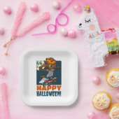 Frohe Halloween! Trick oder Treat Little Werewolf Pappteller (Party)