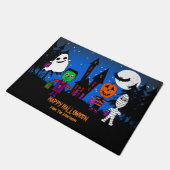 Frohe Halloween Trick oder Treaters! Doormat Fußmatte (Schrägansicht)