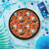 Frohe Halloween Vampire Bat Vollmond Fangs Pappteller (Party)