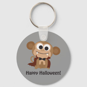 Frohe Halloween! Vampire Monkey Schlüsselanhänger