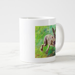 Frohe Hasen 2011 Jumbo-Tasse