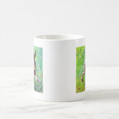 Frohe Hasen 2011 Kaffeetasse (Mittel)