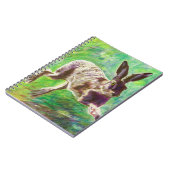 Frohe Hasen 2011 Notizblock (Linke Seite)