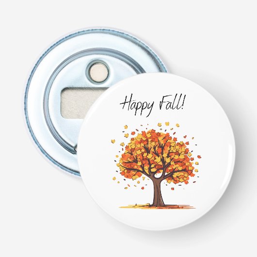 Frohe Herbstzeit! Flaschenöffner (Vorderseite)