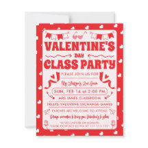 Frohe Herzen Valentinstag Modernes Liebesmuster