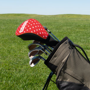 Frohe Herzen Valentinstag Modernes Liebesmuster Golf Headcover