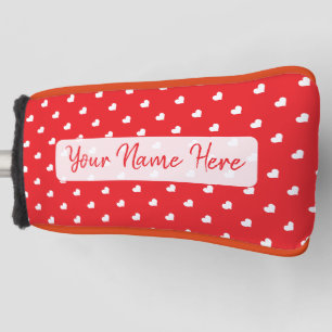 Frohe Herzen Valentinstag Modernes Liebesmuster Golf Headcover