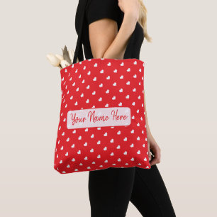 Frohe Herzen Valentinstag Modernes Liebesmuster Tasche