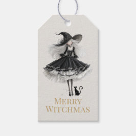 Frohe Hexenweihnacht – Gothic Hexe Geschenkanhänge Geschenkanhänger