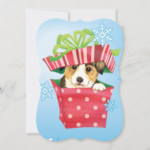 Frohe Howlidays Pembroke Welsh Corgi Feiertagskarte