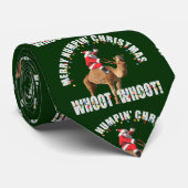 Frohe Humpin Weihnachten Sankt u. Krawatte (Gerollt)