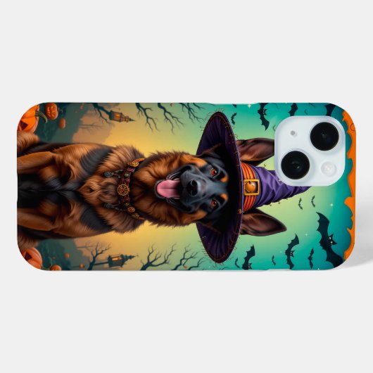 Frohe Hündin Case-Mate iPhone Hülle (Rückseite (Horizontal))