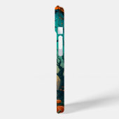 Frohe Hündin Case-Mate iPhone Hülle (Rückseite / Links)