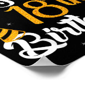 Frohe Ihrem kleinen Schwestern 18. Geburtstag 2007 Poster (Ecke)