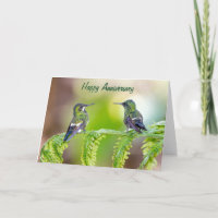 Frohe Jubiläumsfeier der Hummingvögel