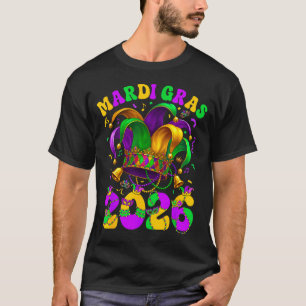 Frohe Karneval Mardi Gras 2026 Narr M T-Shirt