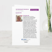 Frohe  karte (Rückseite)