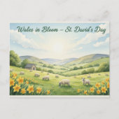 Frohe Karte zum St. Davids-Tag (Vorderseite)
