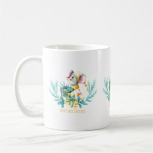 Frohe Käsweihnachtsmaus Kaffeetasse