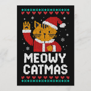 Frohe Katmas Einladung