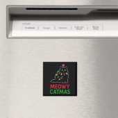 Frohe Katmas Magnet (In Situ (Geschirrspüler))