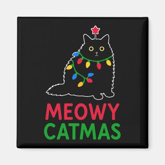 Frohe Katmas Magnet (Vorne)