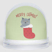 Frohe Katmas! Schneekugeln (Vorderseite)