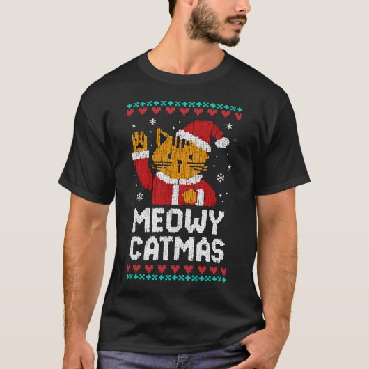 Frohe Katmas T-Shirt (Vorderseite)