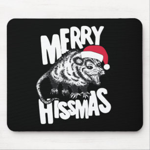 Frohe Katz Weihnachten Lustiger Hässlicher Weihnac Mousepad