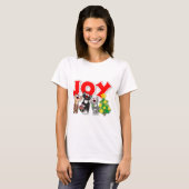 Frohe Katzen T-Shirt (Vorne ganz)