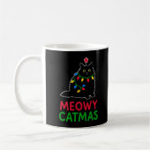 Frohe Katzenweihnacht Kaffeetasse (Links)