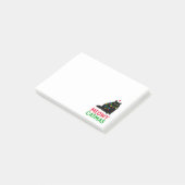 Frohe Katzenweihnachten Post-it Klebezettel (angewinkelt)