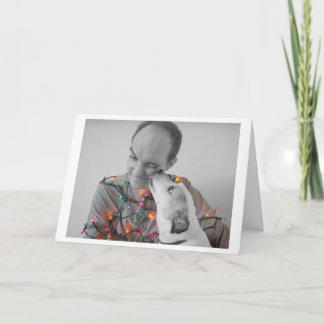 Frohe Kiss-mas! Feiertagskarte