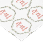 Frohe kleine Weihnachten - Holly Wreath Tablecloth Tischdecke (Schrägansicht)