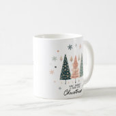 "Frohe kleine Weihnachten" Kaffeetasse (VorderseiteRechts)